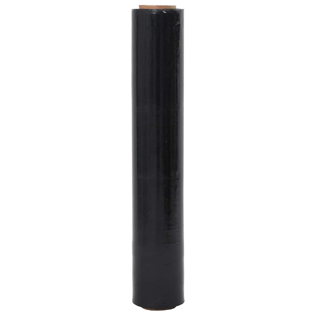 Stretch Film 2 τεμάχια Μαύρο 17 μm 50 cm x 300 m