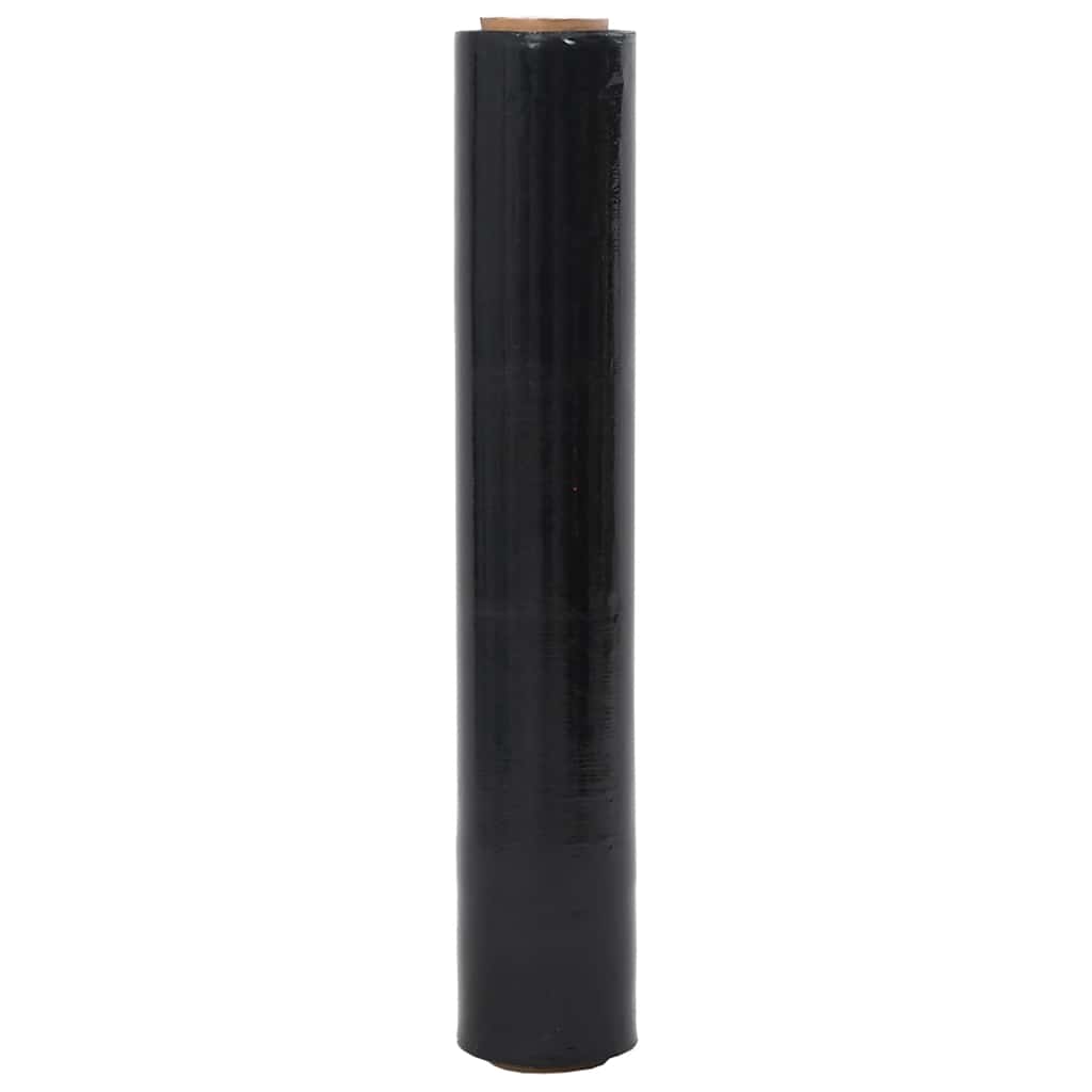 Stretch Film 2 τεμάχια Μαύρο 20 μm 50 cm x 300 m