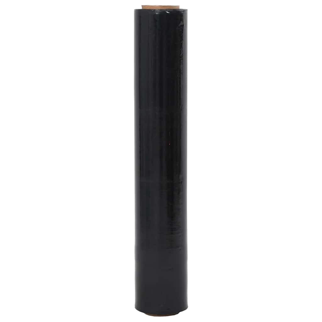 Stretch Film 2 τεμάχια Μαύρο 30 μm 50 cm x 300 m