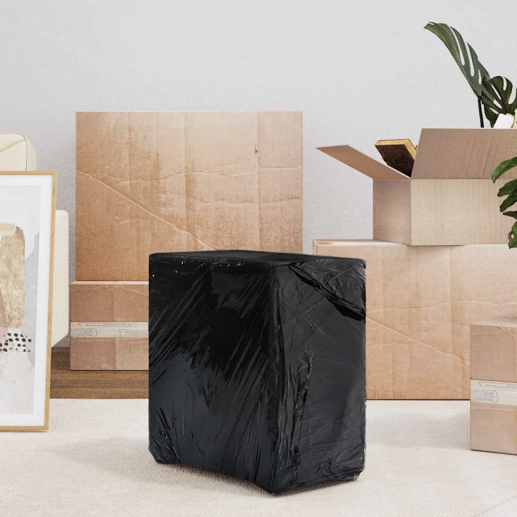 Stretch Film 6 τεμάχια Μαύρο 23 μm 50 cm x 300 m