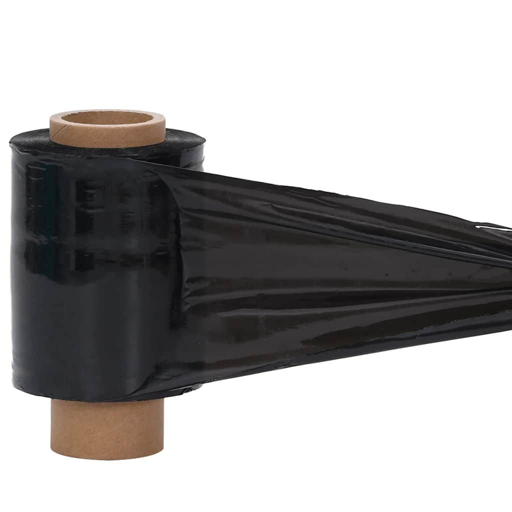 Stretch Films 50 τμχ Μαύρο 23 μm 10 cm x 150 m