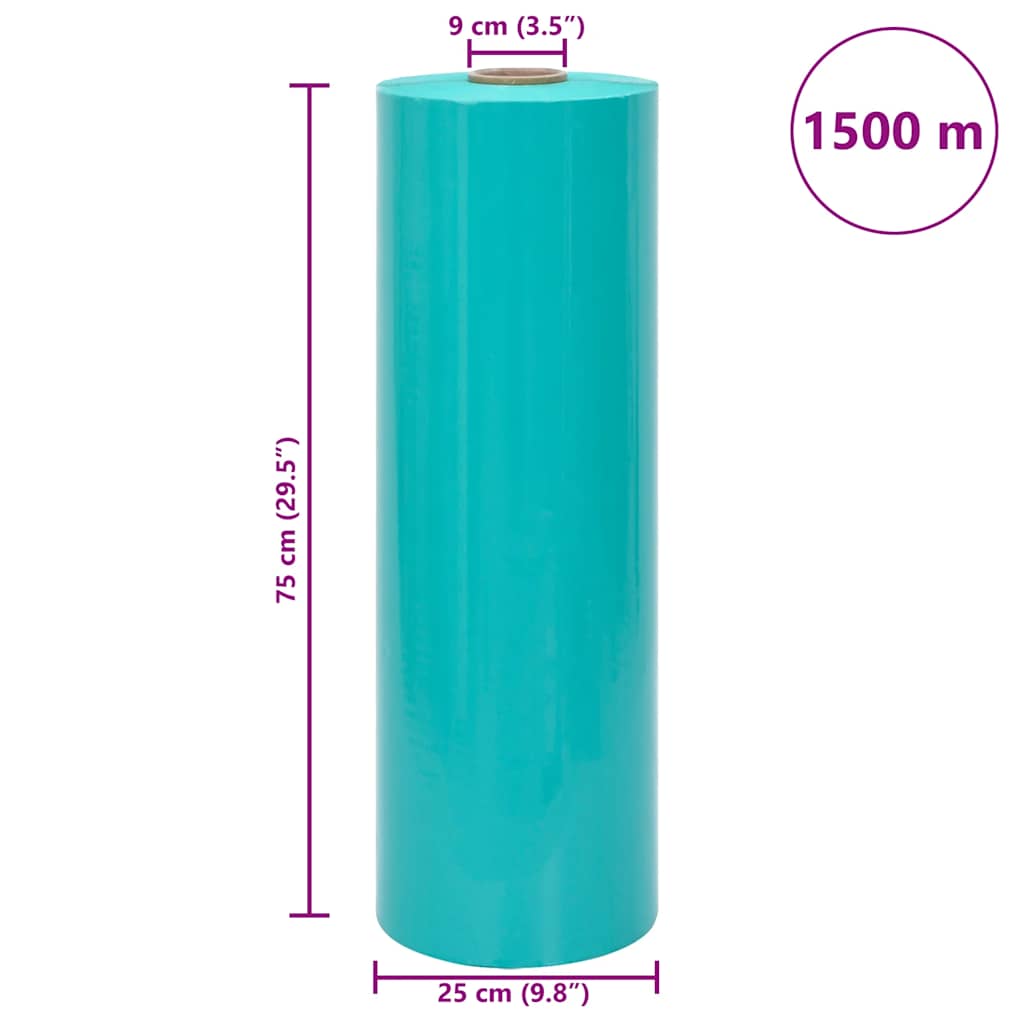 Αγροτική ταινία τεντώματος πράσινη 25 μm 75 cm x 1500 m
