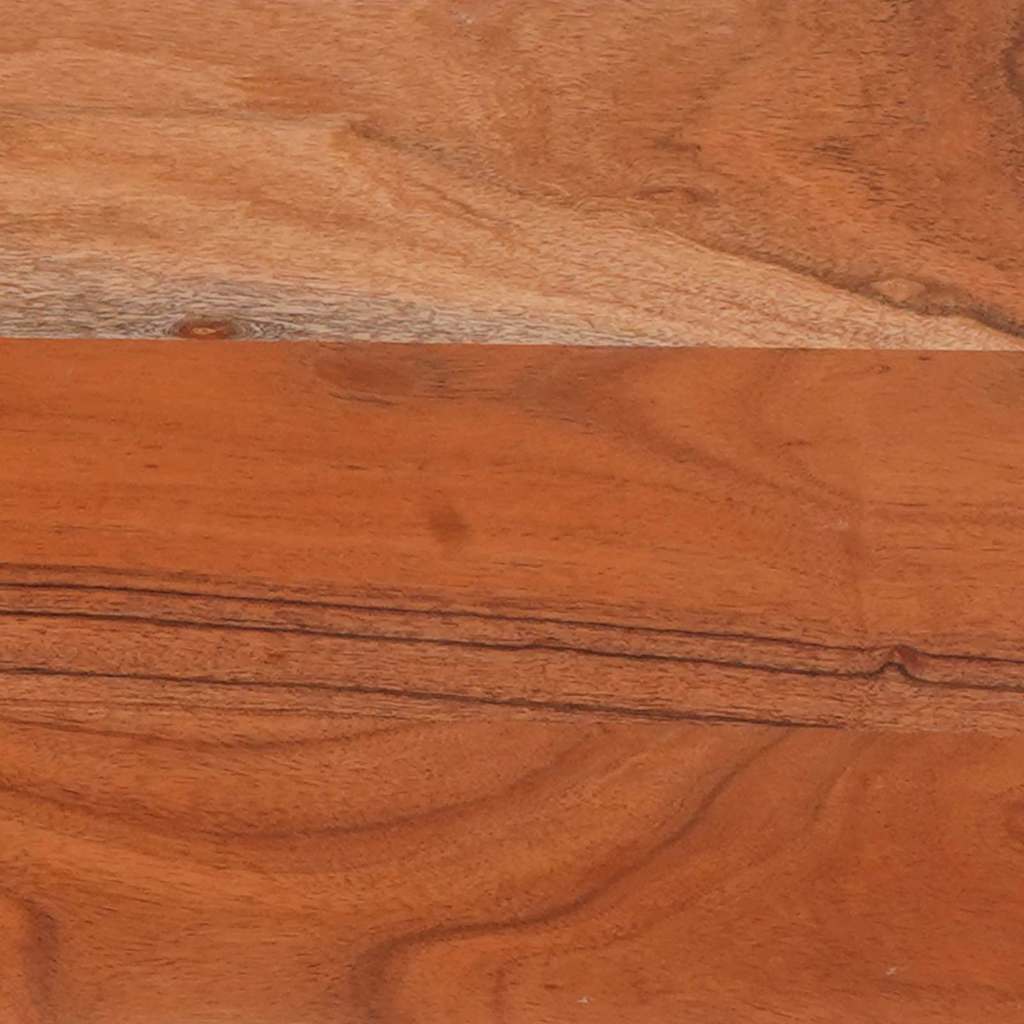 Πλαϊνό γραφείο Καφέ 55 x 30 x 75 εκ Στερεό Ξύλο Ακακίας