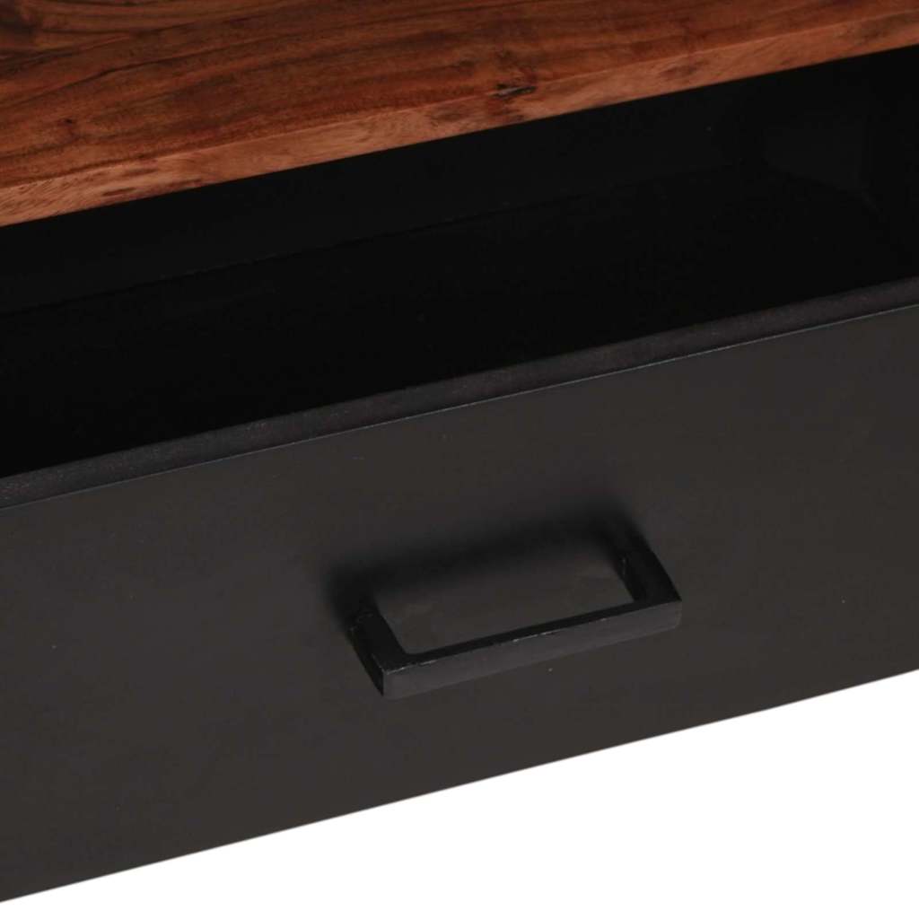 Ντουλάπι μέσων Καφέ 110 x 30 x 40 cm Στερεό Ξύλο Ακακίας