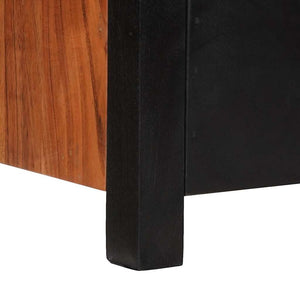 Ντουλάπι μέσων Καφέ 110 x 30 x 40 cm Στερεό Ξύλο Ακακίας