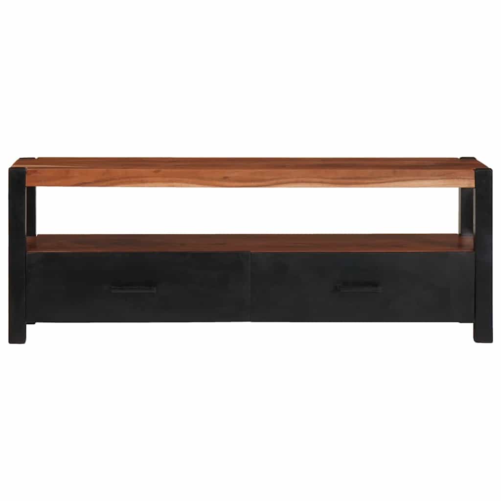 Ντουλάπι μέσων Καφέ 110 x 30 x 40 cm Στερεό Ξύλο Ακακίας