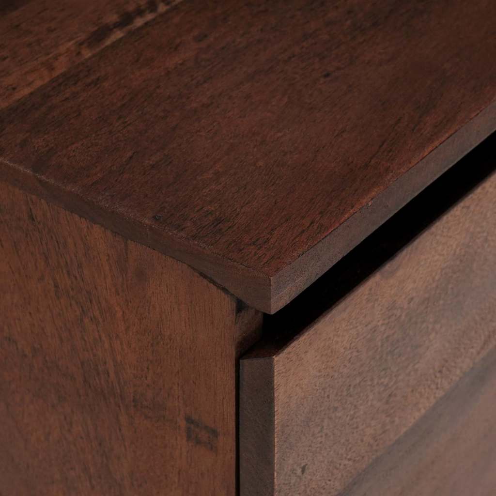 Ντουλάπι TV καφέ μελί 110 x 30 x 36 εκ. Μασίφ ξύλο ακακίας - Pakobazaar