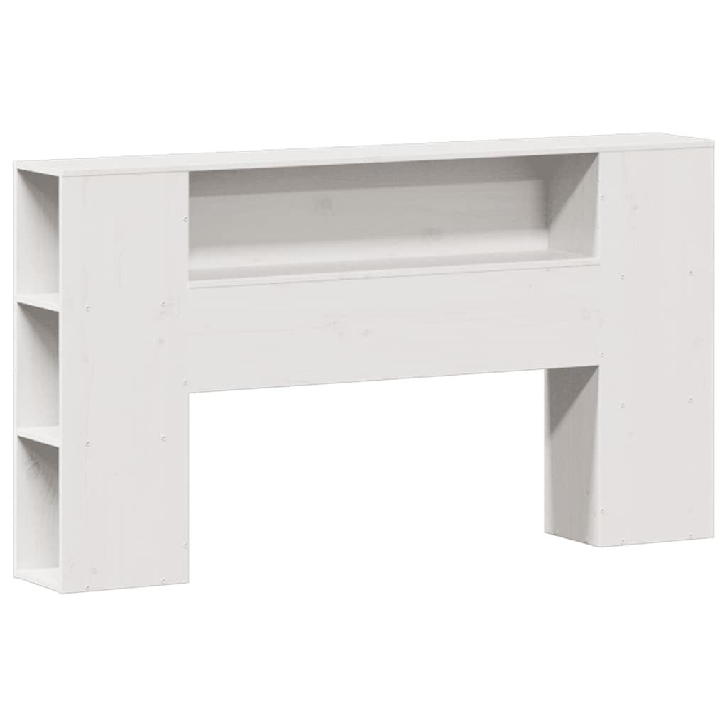 Κρεβάτι Βιβλιοθήκη Χωρίς Στρώμα 160x200 εκ Μασίφ Ξύλο Πεύκου