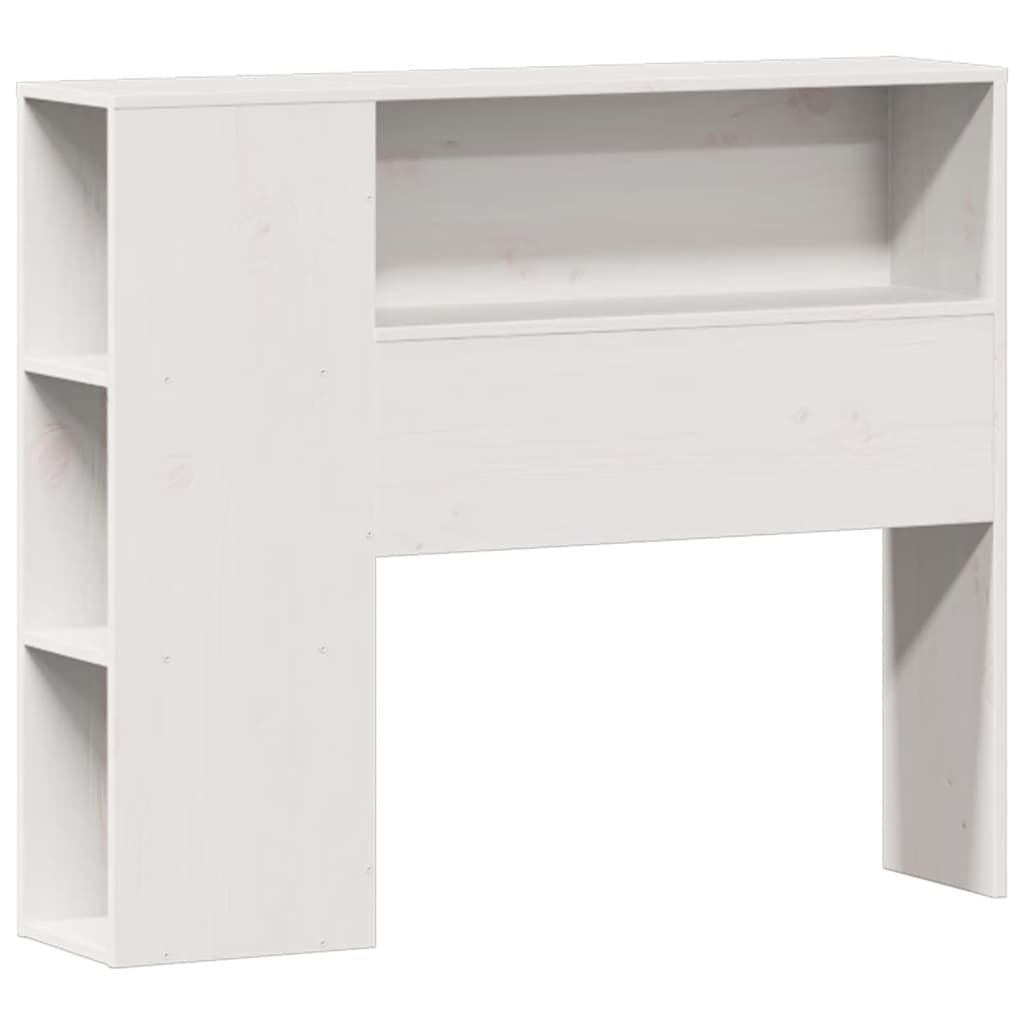 Κρεβάτι Βιβλιοθήκη Χωρίς Στρώμα 90x200 εκ Μασίφ Ξύλο Πεύκου