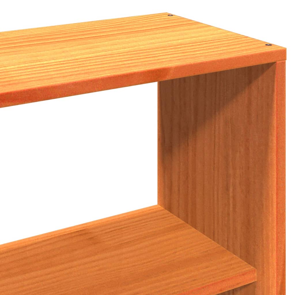 Σκελετός Κρεβ. Χωρίς Στρώμα Καφέ Κεριού 120x190 εκ Μασίφ Πεύκο