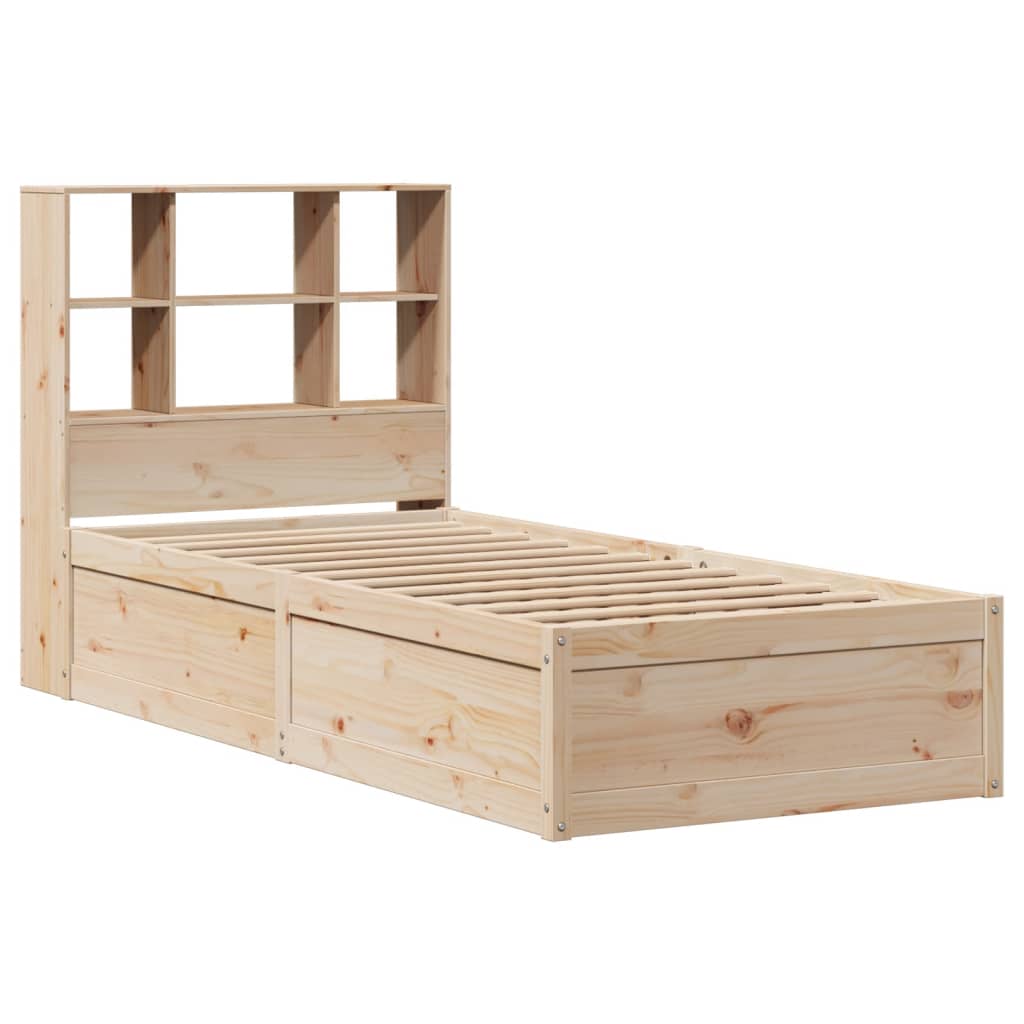 Σκελετός Κρεβατιού Χωρίς Στρώμα 100x200 εκ. Μασίφ Πεύκο