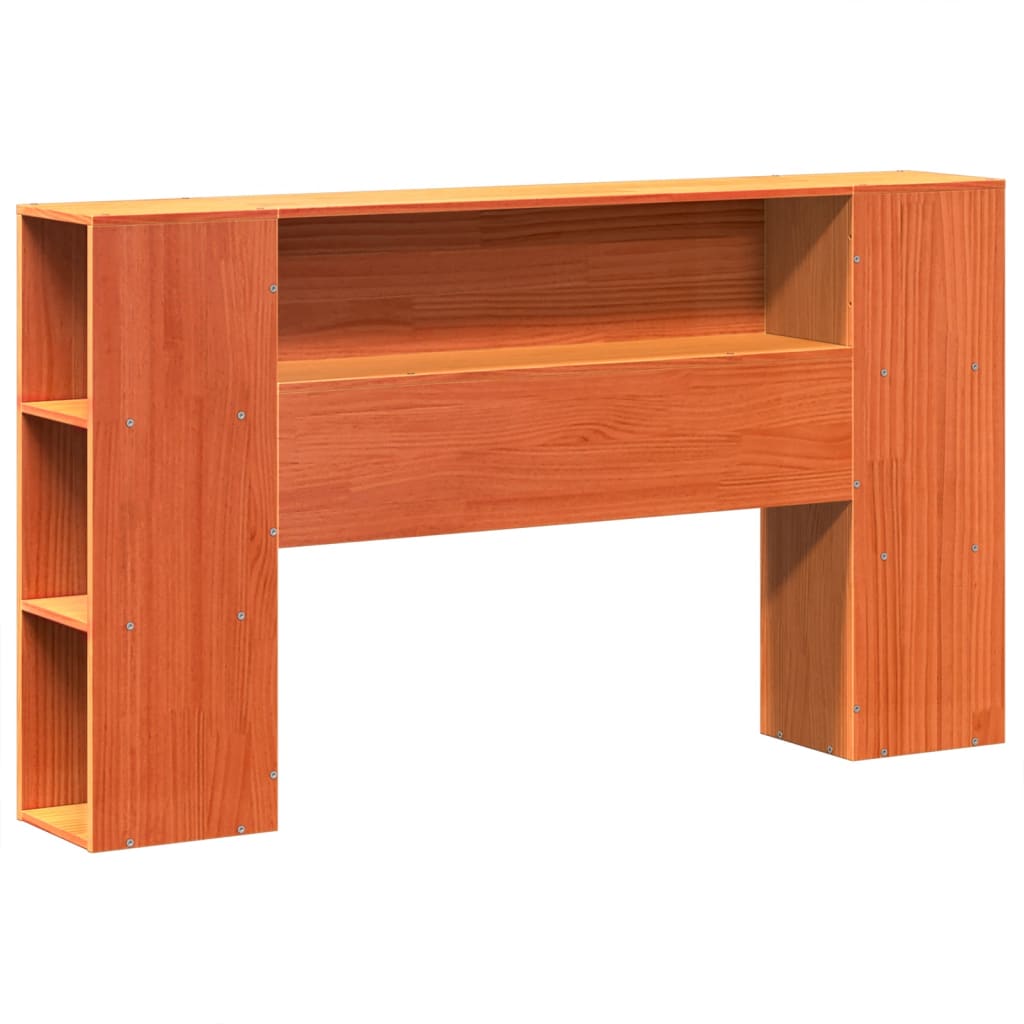 Σκελετός Κρεβ. Χωρίς Στρώμα Καφέ Κεριού 160x200 εκ Μασίφ Πεύκο