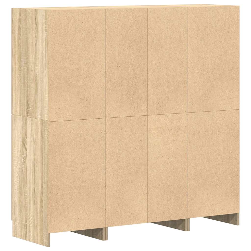 Σετ Επίπλων Κουζίνας 3 Τεμαχίων Sonoma Δρυς Επεξ. Ξύλο - Pakobazaar