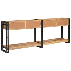 Τραπέζια Κονσόλες 2 τμχ. Καφέ 200 x 33 x 75 εκ