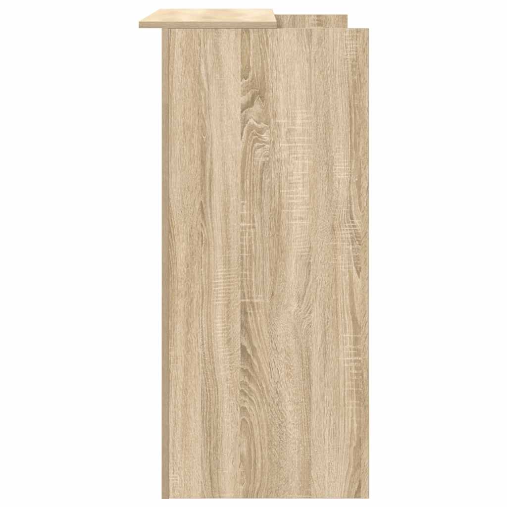 Γραφείο Υποδοχής από Ξύλο Sonoma Δρυς 100x50x103,5 εκ. από Τεχνητό Ξύλο - Pakobazaar