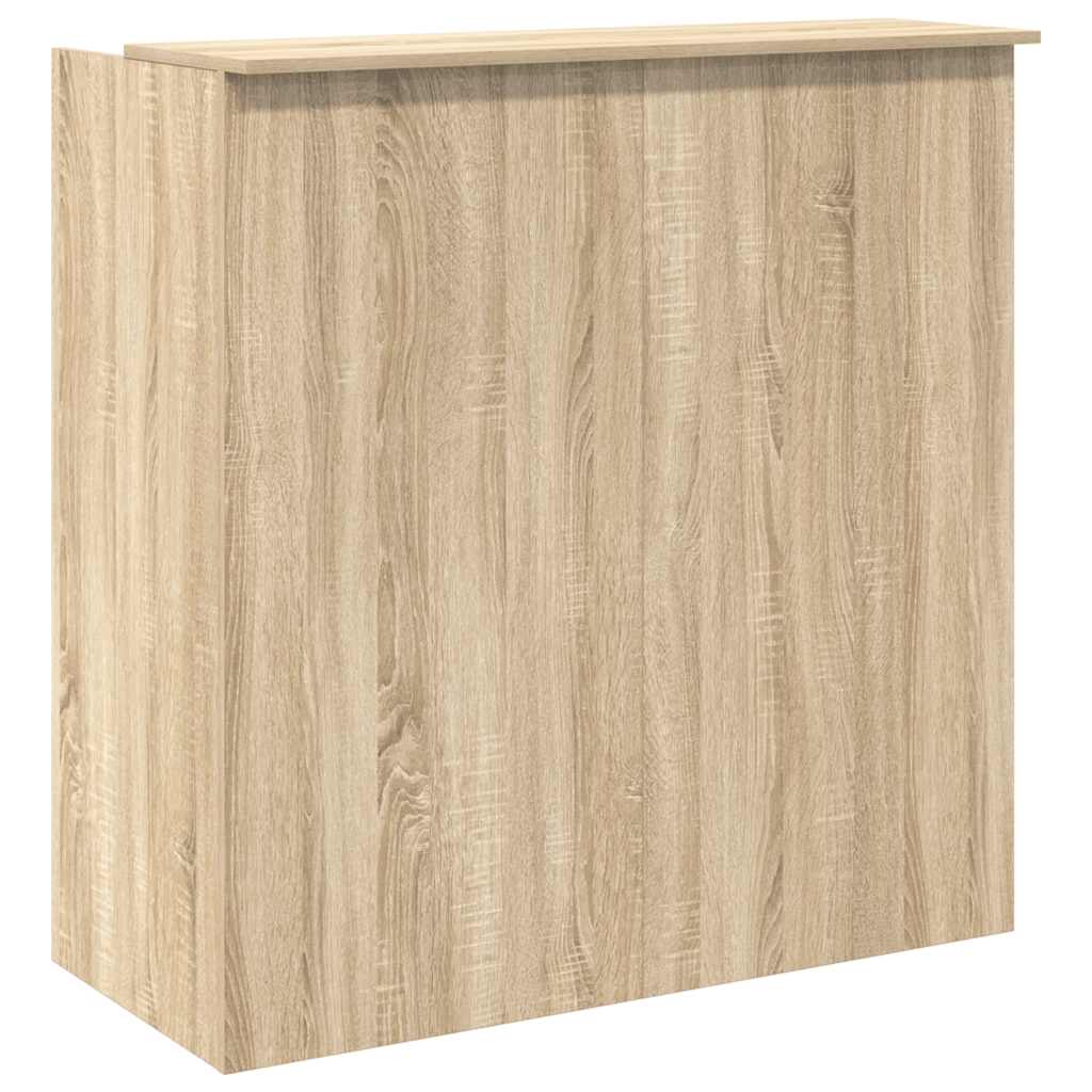 Γραφείο Υποδοχής από Ξύλο Sonoma Δρυς 100x50x103,5 εκ. από Τεχνητό Ξύλο - Pakobazaar