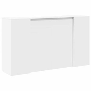 Γραφείο Υποδοχής Λευκό 180x50x103,5 εκ. από Τεχνητό Ξύλο