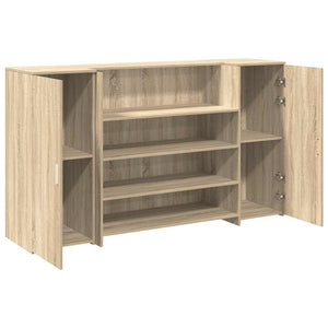 Γραφείο υποδοχής Sonoma Δρυς 180x50x103,5εκ. Επεξεργασμένο Ξύλο - Pakobazaar