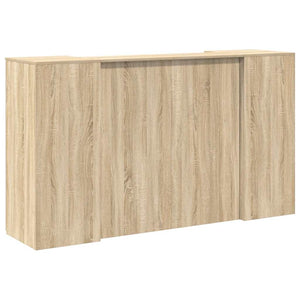 Γραφείο υποδοχής Sonoma Δρυς 180x50x103,5εκ. Επεξεργασμένο Ξύλο - Pakobazaar