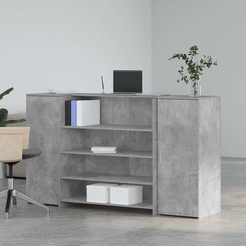 Γραφείο υποδοχής 180x50x103,5εκ. Επεξεργασμένο Ξύλο - Pakobazaar