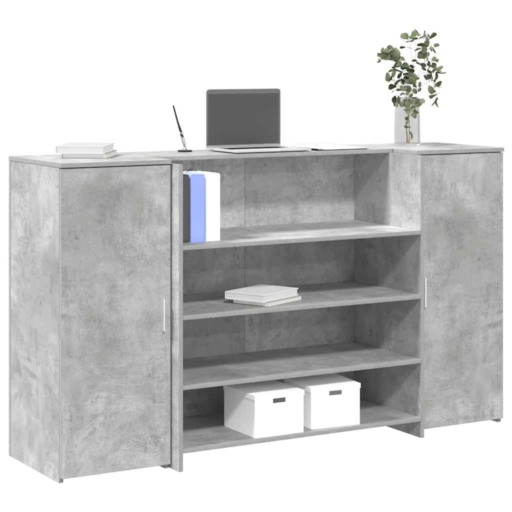Γραφείο υποδοχής 180x50x103,5εκ. Επεξεργασμένο Ξύλο - Pakobazaar
