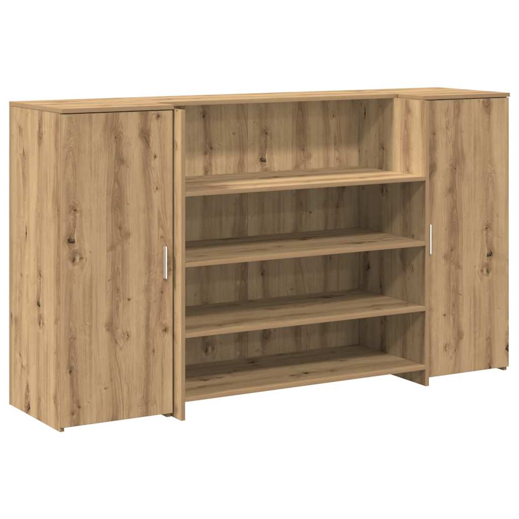 Γραφείο υποδοχής 180x50x103,5 εκ. Επεξεργασμένο Ξύλο - Pakobazaar