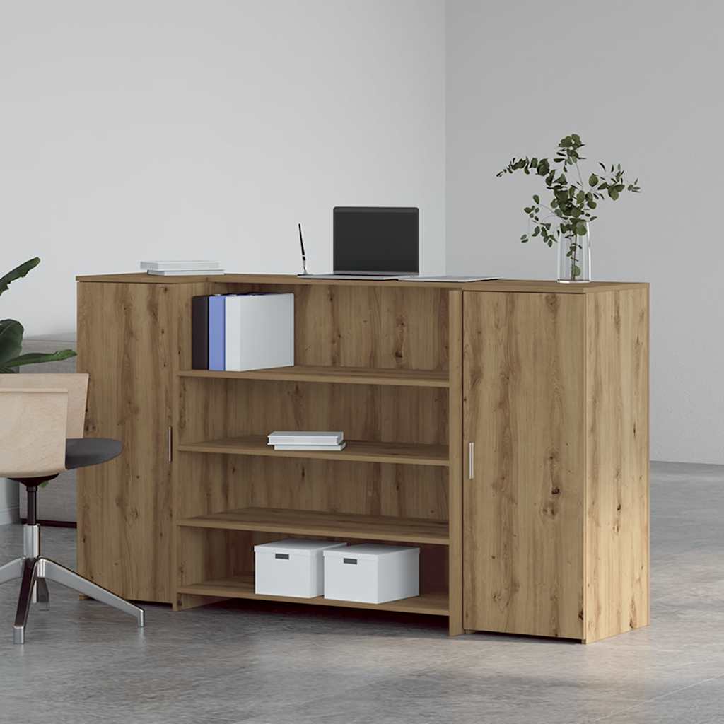 Γραφείο υποδοχής 180x50x103,5 εκ. Επεξεργασμένο Ξύλο - Pakobazaar