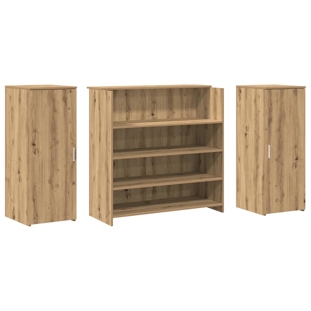 Γραφείο υποδοχής 180x50x103,5 εκ. Επεξεργασμένο Ξύλο - Pakobazaar