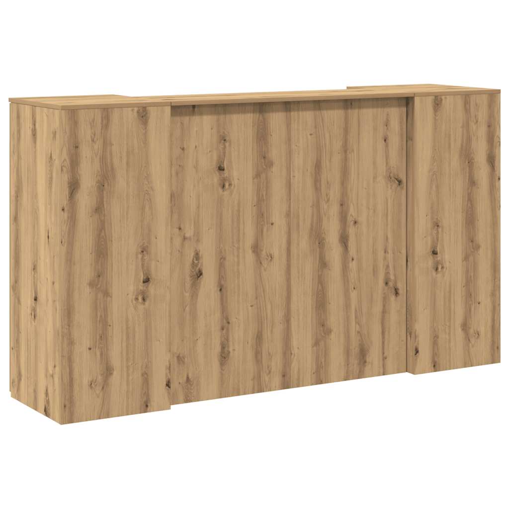 Γραφείο υποδοχής 180x50x103,5 εκ. Επεξεργασμένο Ξύλο - Pakobazaar