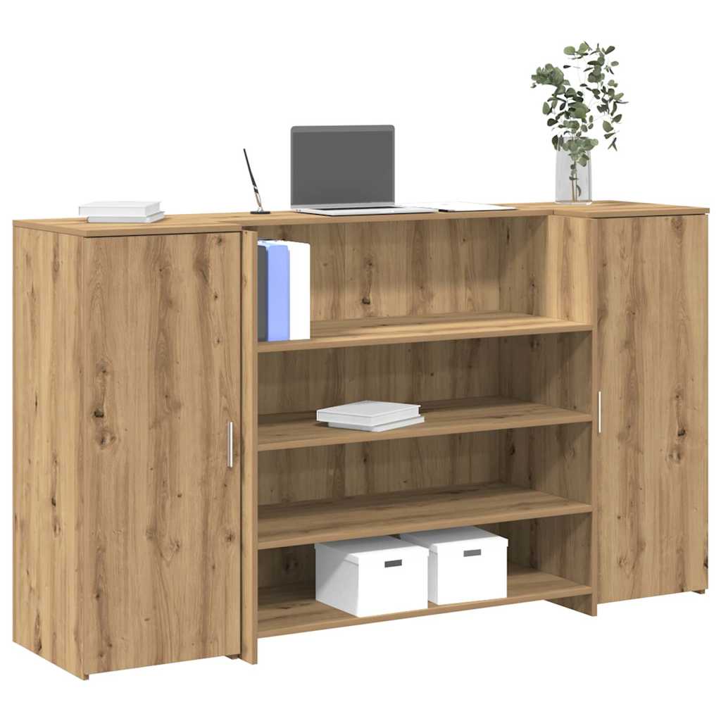 Γραφείο υποδοχής 180x50x103,5 εκ. Επεξεργασμένο Ξύλο - Pakobazaar