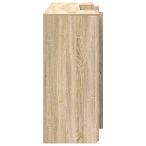 Γραφείο υποδοχής Sonoma Δρυς 200x50x103,5εκ. Επεξεργασμένο Ξύλο