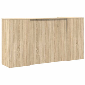 Γραφείο υποδοχής Sonoma Δρυς 200x50x103,5εκ. Επεξεργασμένο Ξύλο