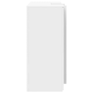 Γραφείο υποδοχής  Λευκό 135x50x103,5 cm Κατασκευασμένο ξύλο