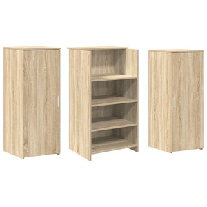 Γραφείο υποδοχής Sonoma Δρυς 135x50x103,5εκ. Επεξεργασμένο Ξύλο