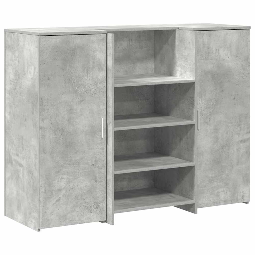 Γραφείο υποδοχής 135x50x103,5 εκ. Επεξεργασμένο Ξύλο - Pakobazaar