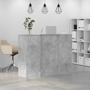 Γραφείο υποδοχής 135x50x103,5 εκ. Επεξεργασμένο Ξύλο - Pakobazaar