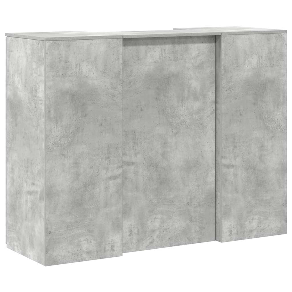 Γραφείο υποδοχής 135x50x103,5 εκ. Επεξεργασμένο Ξύλο - Pakobazaar