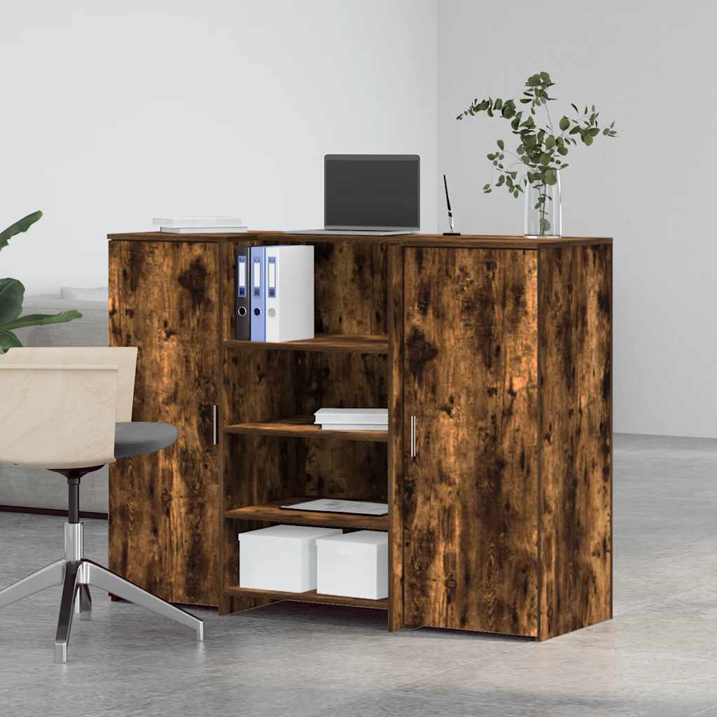 Γραφείο υποδοχής 135x50x103,5 εκ. Επεξεργασμένο Ξύλο - Pakobazaar