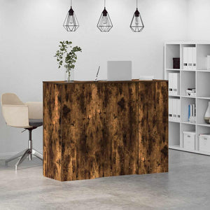 Γραφείο υποδοχής 135x50x103,5 εκ. Επεξεργασμένο Ξύλο - Pakobazaar