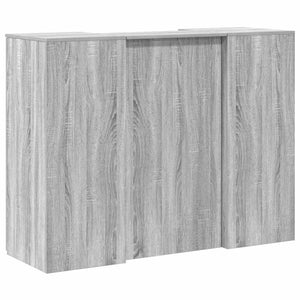 Γραφείο υποδοχής 135x50x103,5 εκ. Επεξεργασμένο Ξύλο