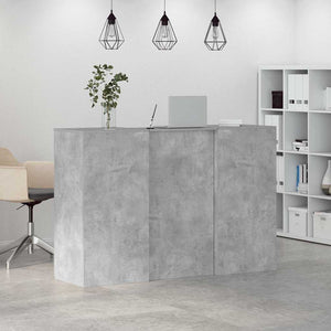 Γραφείο υποδοχής 155x50x103,5 εκ. Επεξεργασμένο Ξύλο
