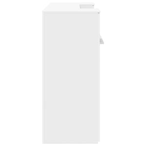 Γραφείο Υποδοχής Λευκό 180x50x103,5 εκ. από Τεχνητό Ξύλο - Pakobazaar