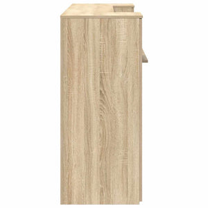 Γραφείο υποδοχής Sonoma Δρυς 180x50x103,5εκ. Επεξεργασμένο Ξύλο - Pakobazaar