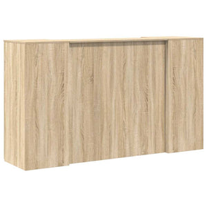 Γραφείο υποδοχής Sonoma Δρυς 180x50x103,5εκ. Επεξεργασμένο Ξύλο - Pakobazaar