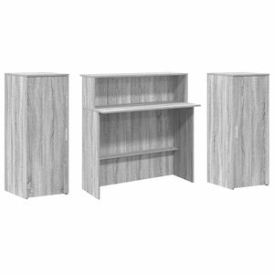 Γραφείο υποδοχής 180x50x103,5 εκ. Επεξεργασμένο Ξύλο