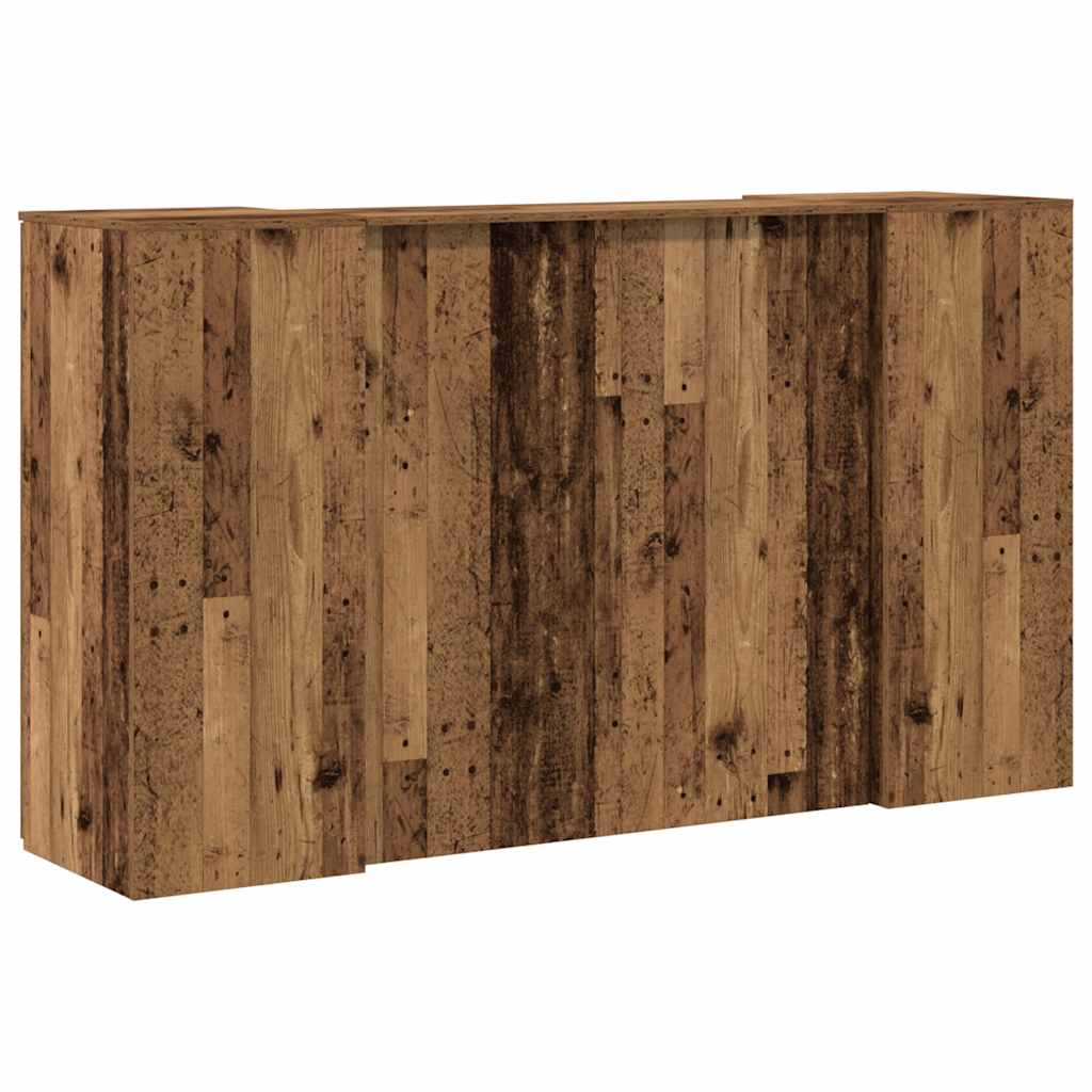 Γραφείο υποδοχής Παλιό Ξύλο 180x50x103,5 εκ. Επεξεργασμένο Ξύλο - Pakobazaar