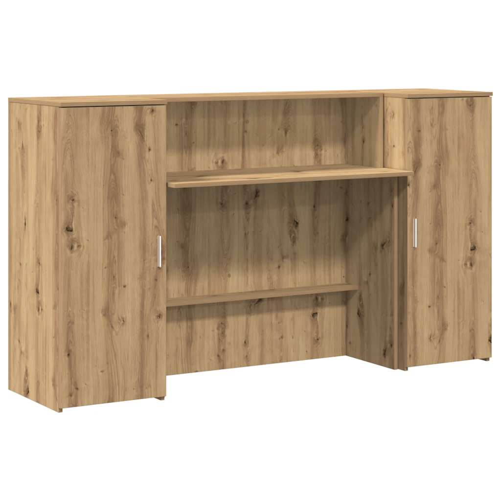 Γραφείο υποδοχής 180x50x103,5 εκ. Επεξεργασμένο Ξύλο - Pakobazaar