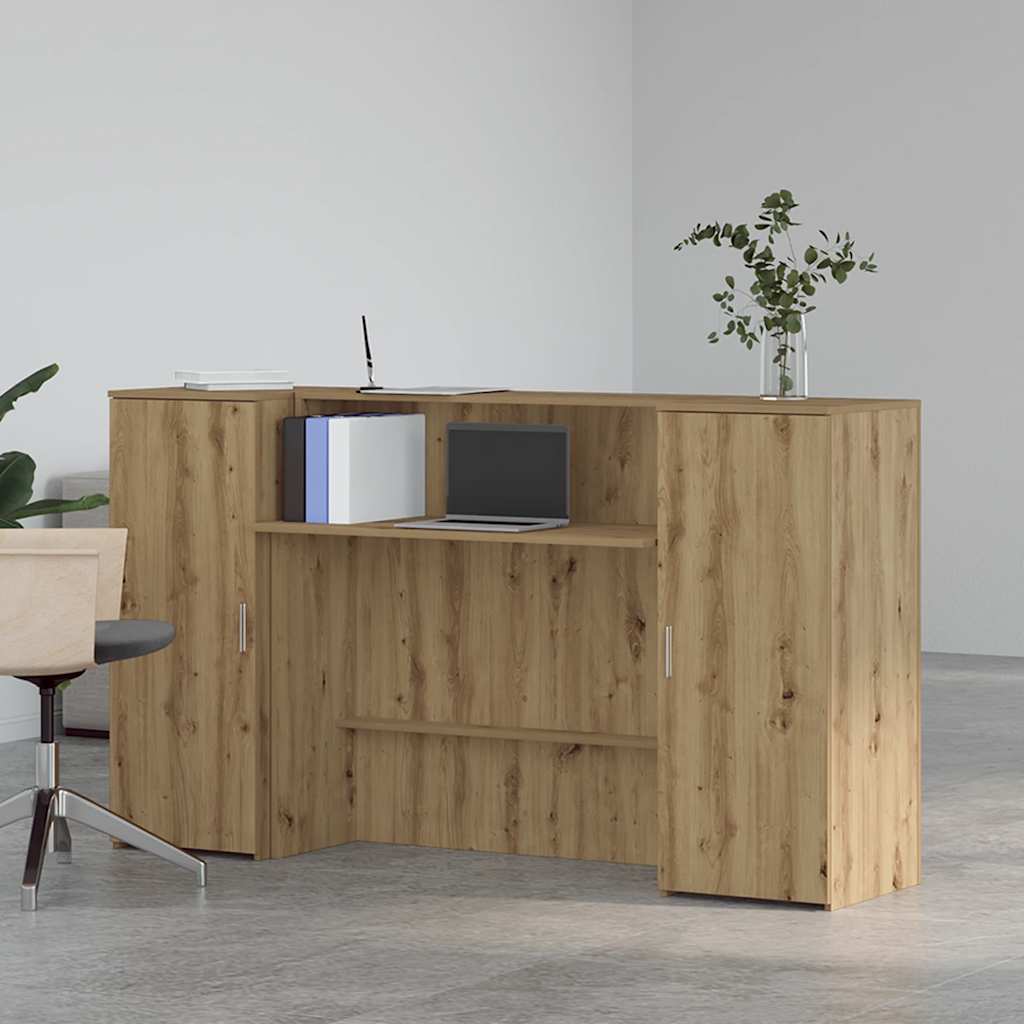 Γραφείο υποδοχής 180x50x103,5 εκ. Επεξεργασμένο Ξύλο - Pakobazaar