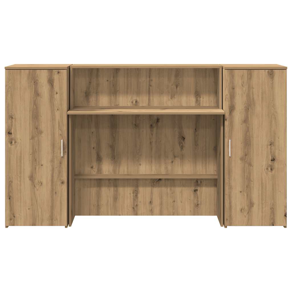 Γραφείο υποδοχής 180x50x103,5 εκ. Επεξεργασμένο Ξύλο - Pakobazaar