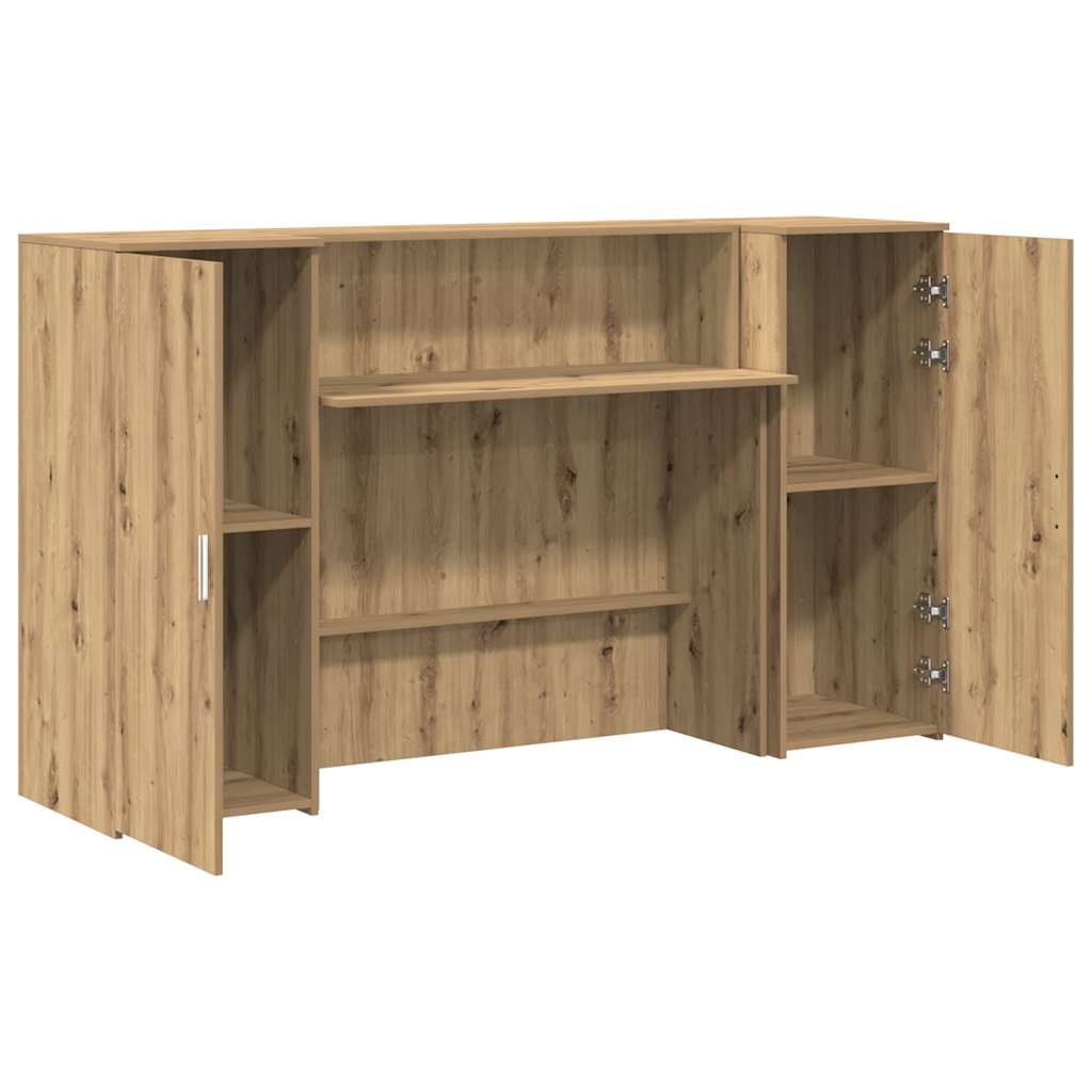 Γραφείο υποδοχής 180x50x103,5 εκ. Επεξεργασμένο Ξύλο - Pakobazaar